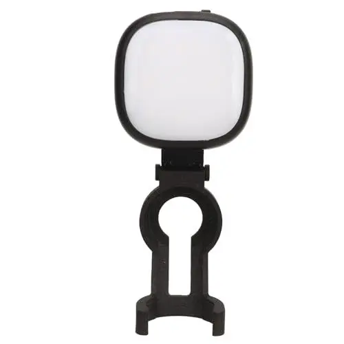 Produktbild: LED-Videoleuchte für Fotografie, Tragbares Studiolicht mit 3 Farbmodi, Professionelles Vlog-Selfie-Licht mit Halterung für Aufnahmen und Aufnahmen