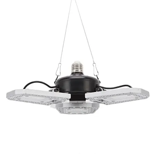 Produktbild: LED-Wachstumslicht, 3 Köpfe, Faltbar, E27, 240 LEDs, Rot-Blau-Spektrum, Wasserdichte Pflanzenlampen für den Innenbereich