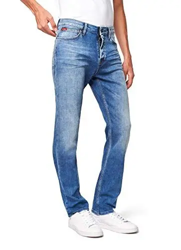 Produktbild: Lee Cooper Herren Harry Straight Fit Jeans, Mid Blue, W40/L32