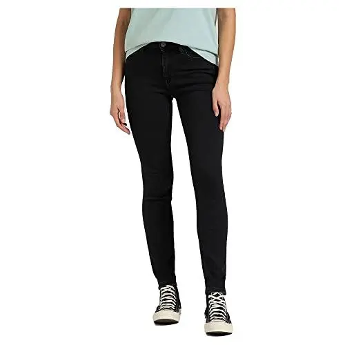 Produktbild: Lee Damen Foreverfit Jeans, Black Avery, 44W / 33L EU