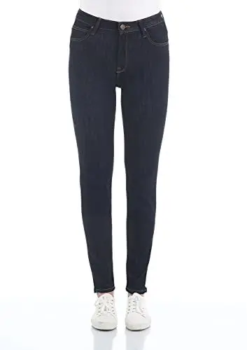Produktbild: Lee Damen Scarlett High Jeans, Rinse Blue (L626sipj), 28W x 33L