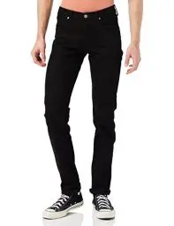 Produktbild: Lee Herren Daren Zip Fly Jeans, Clean Black, 44W / 32L EU