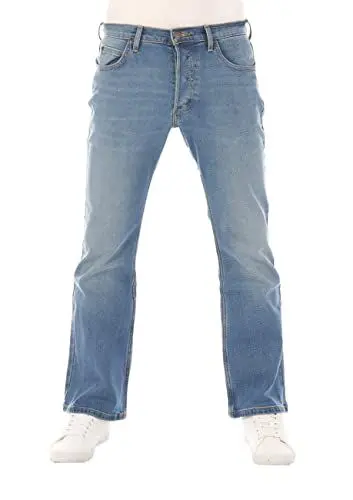 Produktbild: Lee Jeans Herren Stretch Bootcut Denver Jeanshose Hose Denim w38, Farbe: Blue Used Fever, Größe: 38W / 36L