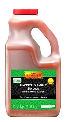Produktbild: Lee Kum Kee Sweet and Sour Sauce – Süß-sauer Sauce mit Ananassaft – 1 x 1,9 l