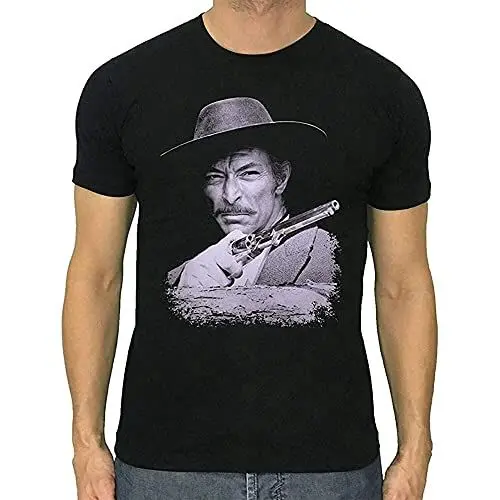 Produktbild: Lee Van Cleef Western Actor Movie Cotton Black The Bad Short Sleeve T-Shirt M