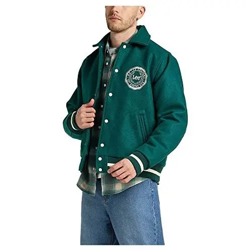 Produktbild: Lee men Varsity Jacket, ESMERALDA, XL