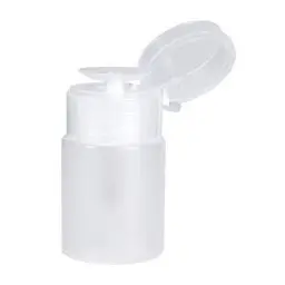 Produktbild: Leere Plastikflasche, 60 Ml, Pumpspender für Nagellackentferner, Alkohol, Make-up-Entferner (WHITE)