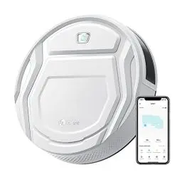 Produktbild: LEFANT Saugroboter, Superschlank Staubsauger Roboter mit Starke Saugleistung, WLAN Roboterstaubsauger Kompatibel mit Alexa und APP-Steuerung, Selbstaufladung und Leise für Tierhaare, Teppich-M210