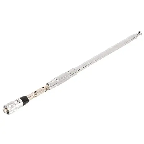 Produktbild: Leftwei Aviation Band Antenne Dualband 118‑136MHz Robuste SMA Mobilfunkantenne für SenHaiX SHX‑8800 SHX‑8600