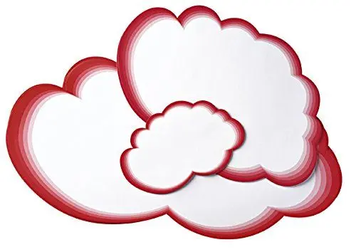 Produktbild: Legamaster 7-250300 Kleine Wolken, Moderationskarten, 20 Stück, 26,5 x 43 cm
