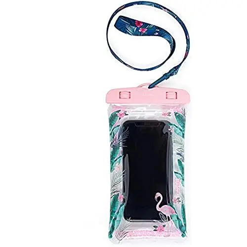Produktbild: LEGAMI WPP0001 wasserdichte Schutzhülle für Smartphone, Flamingo, Small