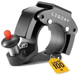 Produktbild: Legery Fahrradklingel Extrem klein Mini Fahrrad Klingel, Lenkerklingel Fahrradglocke,100DB Laut Rostfreier Aluminium Glocke für Mountainbike Rennrad Kinderfahrrad 22-24mm Lenker