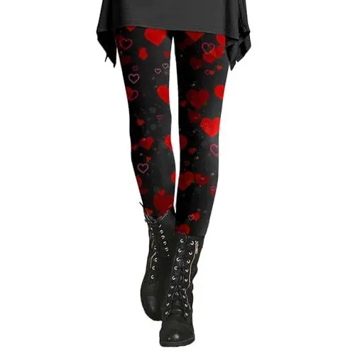 Produktbild: Black Friday Leggings Damen Kurz für Kleid mit Spitze,Skinnyfy Leggings Abnehmen,Reitleggings Damen,Business Outfit Damen Yoga Oberteil Damen Yoga Hose Damen Winter Boots Women,Sportsachen Mädchen