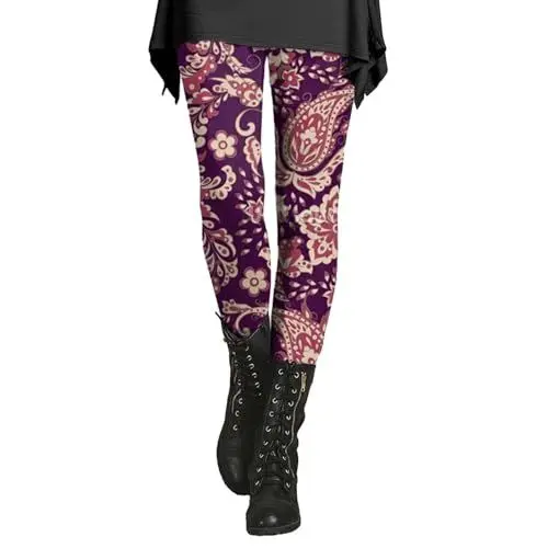 Produktbild: Sport Leggings Jogginghose Damen Lang Leggings Lang Damen Baumwolle Mit Spitze 7/8 Hose Damen Sommer Leggings Mit Rock Damen Leggings Damen Baumwolle Warm Shape Leggings Damen High Waist