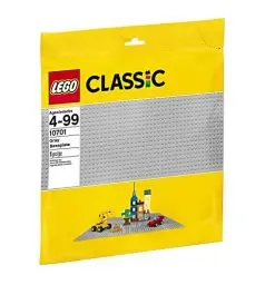 Produktbild: LEGO 10701 Classic Graue Bauplatte, 38 cm x 38 cm, Lernspielzeug, kreatives Spielen