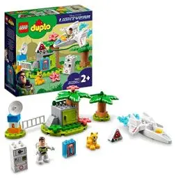 Produktbild: LEGO 10962 DUPLO Disney and Pixar Buzz Lightyears Planetenmission Weltraum-Spielzeug mit Raumschiff und Roboter für Kleinkinder ab 2 Jahre, Mädchen und Jungen