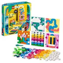 Produktbild: LEGO 41957 DOTS Kreativ-Aufkleber-Set, 5in1 DIY Bastelset für Kinder ab 6 Jahren, Spielzeug zum Basteln von personalisierten Mosaik-Aufklebern