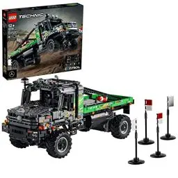 Produktbild: LEGO 42129 Technic 4x4 Mercedes-Benz Zetros Offroad-Truck, ferngesteuertes Auto, App-kontrolliertes LKW-Spielzeug, Geschenkidee für Erwachsene und Kinder, Männer und Frauen
