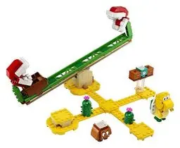 Produktbild: LEGO 71365 Super Mario Piranha-Pflanze-Powerwippe – Erweiterungsset, Bauspiel