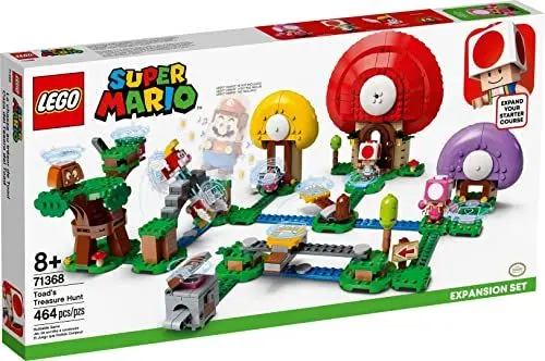 Produktbild: LEGO 71368 Super Mario Toads Schatzsuche – Erweiterungsset, Bauspiel