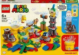 Produktbild: LEGO 71380 Super Mario Baumeister-Set für eigene Abenteuer, Erweiterungsset, baubares Spiel