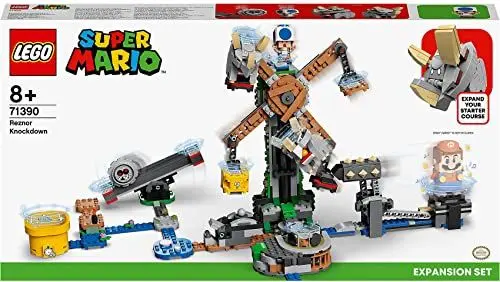 Produktbild: LEGO 71390 Super Mario Reznors Absturz – Erweiterungsset, baubares Kinderspielzeug zum Sammeln
