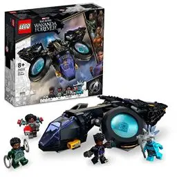 Produktbild: LEGO 76211 Marvel Shuris Sonnenvogel, Black Panther Spielzeug zum Bauen, Luftschiff für Kinder, Wakanda Forever Set, Avengers Superhelden Geschenk