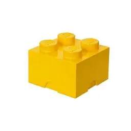 Produktbild: LEGO Aufbewahrungsstein, 4 Noppen, Stapelbare Aufbewahrungsbox, 5,7 l, blau