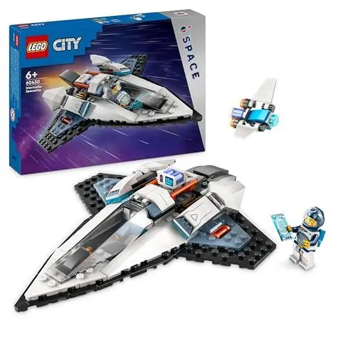 Produktbild: LEGO City Raumschiff, Weltraum-Spielzeug mit Space Shuttle für Kinder zum Bauen, Jungen und Mädchen ab 6 Jahren, Set mit Astronaut-Figur 60430