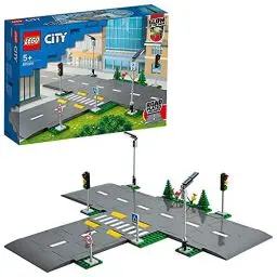 Produktbild: LEGO City Straßenkreuzung mit Ampeln, Bauset mit im Dunkeln leuchtenden Steinen 60304