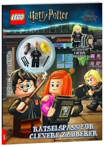 Produktbild: LEGO® Harry Potter™ – Rätselspaß für clevere Zauberer: mit LEGO® Minifigur „Lucius Malfoy™“