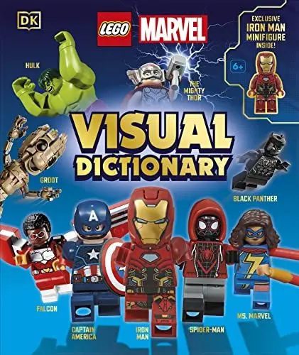 Produktbild: LEGO Marvel Visual Dictionary: With Exclusive LEGO Iron Man Minifigure