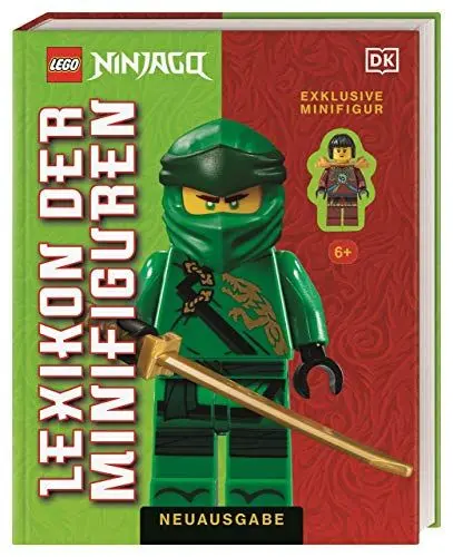 Produktbild: LEGO® NINJAGO® Lexikon der Minifiguren. Neuausgabe: Mit exklusiver Minifigur