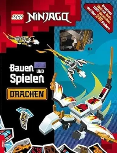 Produktbild: LEGO® NINJAGO® – Bauen und Spielen - Drachen: Box mit LEGO® Bausteinen und Stickern