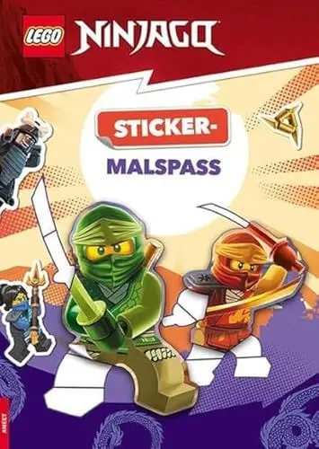Produktbild: LEGO® NINJAGO® – Sticker-Malspass: mit vielen Stickern