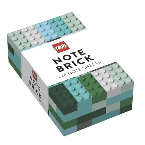 Produktbild: LEGO® Note Brick (Blue-Green): 224 Notes Sheets (LEGO x Chronicle Books)