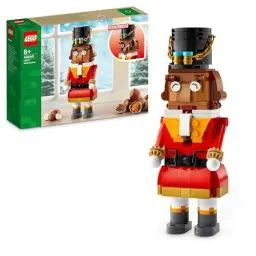 Produktbild: LEGO Nussknacker, Nussknacker-Figur, weihnachtliches Bauset für Jungen und Mädchen, Geschenk zu Weihnachten für Kinder, Weihnachtsdeko, Spielzeug zum Sammeln, lässt Kinder fantasievoll Spielen 40640