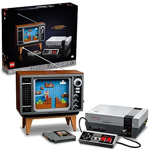 Produktbild: LEGO Super Mario Nintendo Entertainment System Super Mario Bros Gameplay-Bauset für Erwachsene, DIY 71374