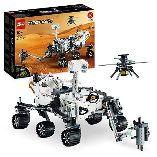 Produktbild: LEGO Technic NASA Mars-Rover Perserverance Weltraum Spielzeug Set mit AR-App, Wissenschafts-Spielzeug zum Bauen für Mädchen und Jungen ab 10 Jahren 42158