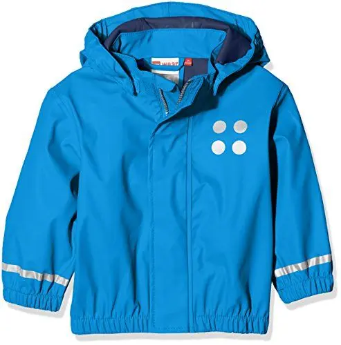 Produktbild: LEGO Wear Baby-Jungen Justice 101-RAIN Jacket Regenjacke, Blau (Blue 556), Gr. 86