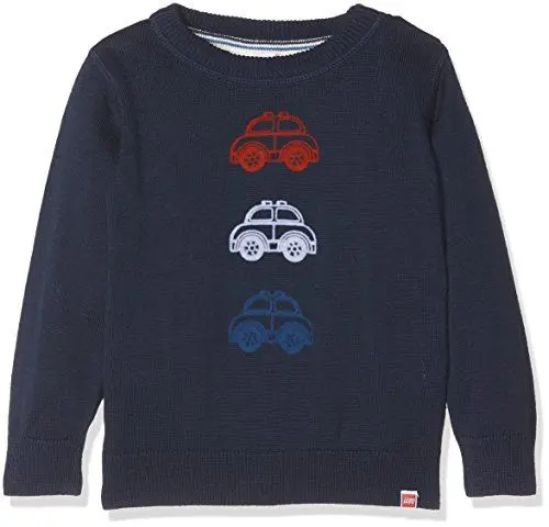 Produktbild: LEGO Wear Baby - Jungen Pullover DUPLO Boy Keenan 601 - Strickpullover 19551, Gr. 86, Blau (Dark Navy 589)