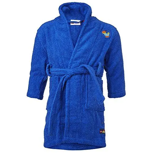 Produktbild: LEGO Wear Jungen Bademantel duplo Aske 904, Einfarbig, Gr. 86, Blau (Strong Blue 560)
