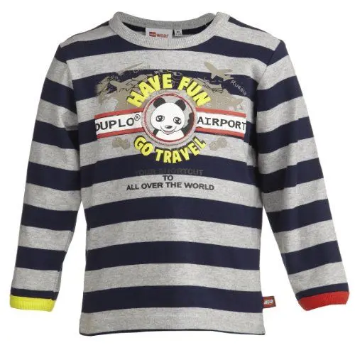 Produktbild: LEGO Wear Jungen Langarmshirt 13783 / Tino 602 - T-Shirt, Gr. 74, Blau (588 Midnight Blue)