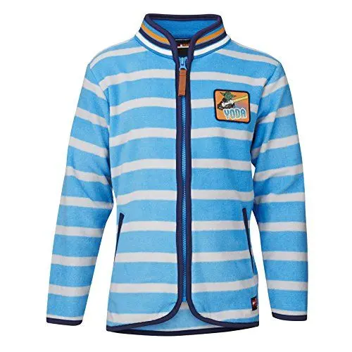 Produktbild: LEGO Wear Jungen Strickjacke Star Wars Stanley 652 - Fleecejacke, Gr. 110, Blau (MEDIUM Denim 546)