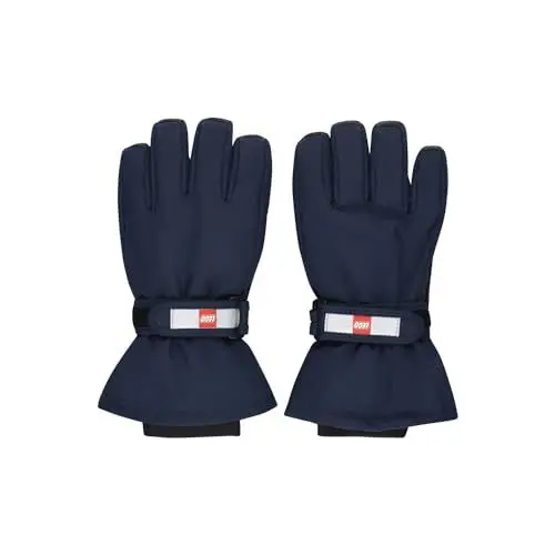 Produktbild: Lego Wear Kinder Lwatlin - Lego Tec fingerhandsker uden clip-Play Winter Handschuhe, Dunkle Navy, 110/116 EU