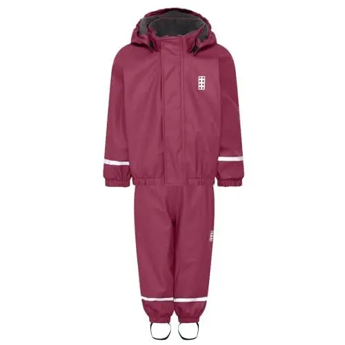 Produktbild: LEGO Wear Mädchen Lwjivan 741 - Rain Set Regenhose, Bordeaux, 92 EU
