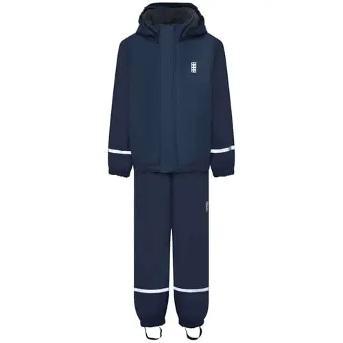 Produktbild: LEGO Wear Unisex Lwjori 741 - Rain Set Regenhose, Dunkle Navy, 590, 122 EU
