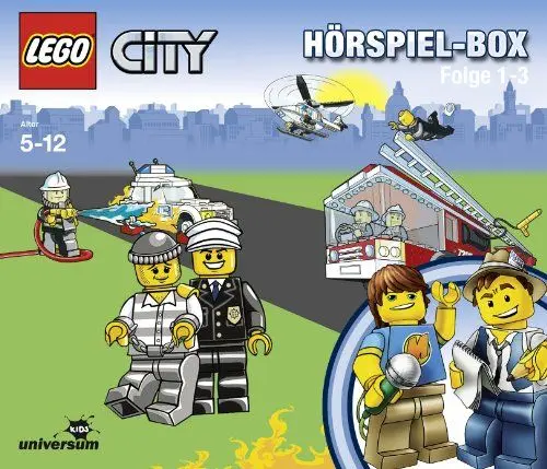 Produktbild: Lego City Hörspiel 1-3 Box