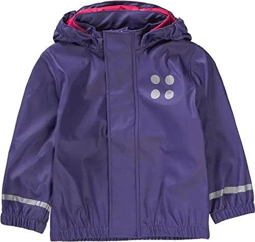 Produktbild: LEGO Wear Baby - Mädchen Regenjacke duplo Mädchen Jane 101-19446, Einfarbig, Gr. 86, Violett (Dark Purple 690)
