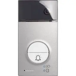 Produktbild: BTICINO, 2-Draht Video-/Audio Türstation LINEA 3000 mit Weitwinkel-Farbkamera und LED-Beleuchtung, 1 oder 2 Familienhaus, Schutzart IP 54, Schlagfest IK 10, 343081